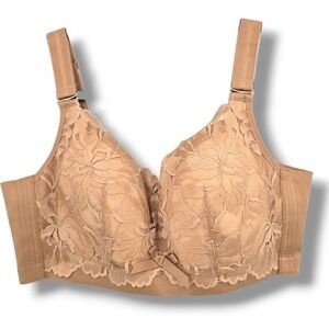 AILILIVIN Lace Bra Push Up Add One Cup Underwire Everyday Comfort 38B‎